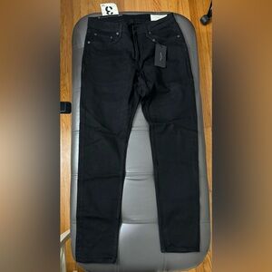 Rag & Bone New York Fit 3 Athletic Fit Jean Black Size 32 Waist